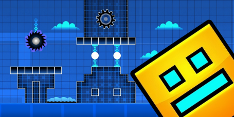 Өз Geometry Dash ойының: ата-аналардың балалық шағындағы ойынды жасаймыз - Школа программирования для детей, компьютерные курсы для школьников, начинающих и подростков - KIBERone г. Атырау
